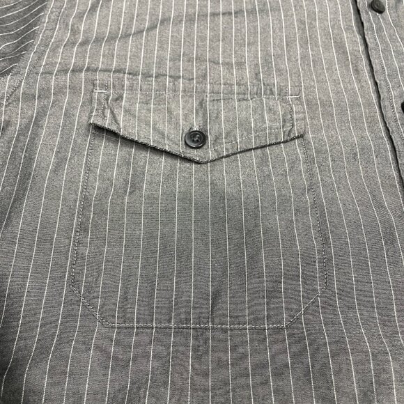 Men's EXPRESS Modern Fit Button-down‎ Long Sleeve Dress Shirt- Size Large - Picture 6 of 12